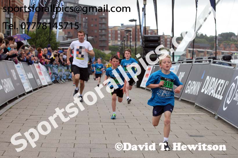 Simplyhealth Mini Great North Run. Photo: David T. Hewitson/Sports for All Pics